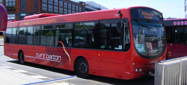 Trent Barton Volvo B7RLE Wright Eclipse 726